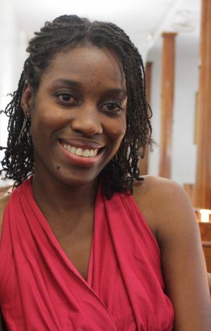 Newly elected Captain, Rhodene Watson
